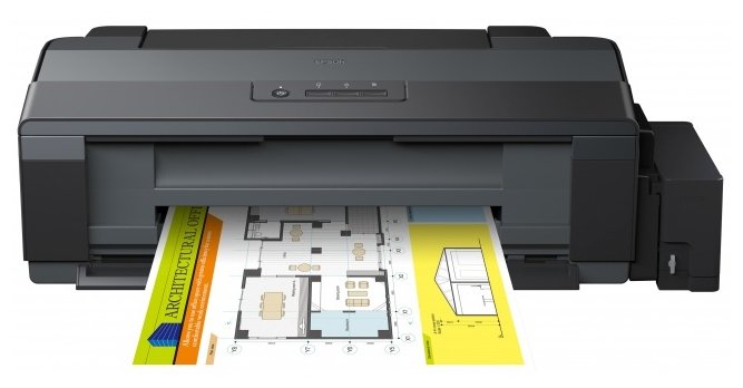 Принтер EPSON L1300 /A3+/стр.цветной/4-цв/5760x1440/СНПЧ [Картриджи 664-C13T66424A/44A/34A/14A]