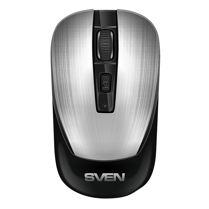 Беспроводная мышь SVEN RX-380W USB 1600dpi silver