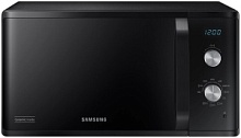 Микроволновая печь Samsung MG23K3614AK (23 л, 800 Вт, переключатели поворотный механизм, гриль, дисплей, черный)