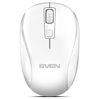 Беспроводная мышь SVEN RX-255W USB 800/1200/1600dpi white