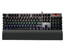 Игровая механическая клавиатура Oklick 935G  черный USB Multimedia for gamer LED