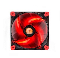 Кулер Thermaltake для корпуса Luna 12 LED/Fan/120mm/1200rpm/Black/LED Red CL-F017-PL12RE-A