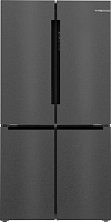 Холодильник Side by Side Bosch KFN96AXEA (Serie6 / Объем - 605 л / Высота - 183 см / Ширина - 90.5 см / A++ / Dark Inox / AntiFingerprint / NoFrost)
