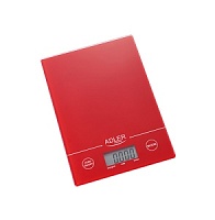 Весы кухонные Adler AD 3138 r (электронные/ платформа/ предел 5 кг/ точность 1 г/ тарокомпенсация)