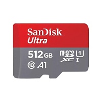 Память micro Secure Digital Card 512Gb class10 SanDisk 150MB/s [SDSQUAC-512G-GN6MN]