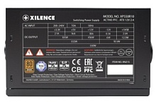 Блок питания XILENCЕ  550W Gaming series, XP550R10 (XN215), 80+ Bronze, APFC Fan: 120mm  20 + 4 pin, 4+4 pin CPU, 6 SATA, 6+2 pin*2 PCI-E