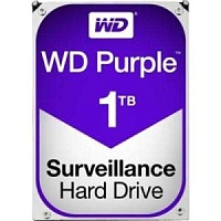 Жесткий диск  1000Gb WD 64Mb SATA WD10PURZ Purple  для систем наблюдения 