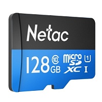 Память micro Secure Digital Card 128Gb class10 Netac / c адаптером SD [NT02P500STN-128G-R]