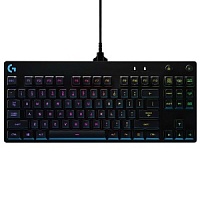 Игровая механическая клавиатура Logitech G PRO с RGB подстветкой LIGHTSYNC (920-009392) !Только английская раскладка