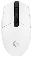 Беспроводная игровая мышь Logitech G304 Lightspeed, (Радиоканал/12000 dpi), Белая