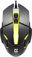 Проводная мышь Defender Host MB-982, (Проводная 1.8м/1000 dpi), Черная 