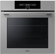Духовой шкаф Haier HOQ-F6QSN3GG (72л / до 300°C / Серый / Гриль / Пар / Телескоп.напр.(x1) / Катализ / SoftClose / A++)