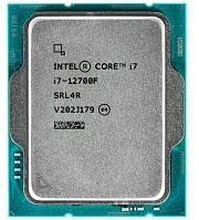 Процессор Intel Core i7-12700F Tray без кулера Alder Lake 2,1(4,9) ГГц /12core/ без видеоядра/ 25Мб /180Вт s.1700 BX8071512700F
