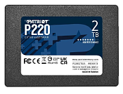 Жесткий диск SSD 2000GB Patriot  P220  R550/W500Mb/s  P220S2TB25  