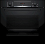 Духовой шкаф Bosch HBA534EB3 (Serie4 / 71 л / до 275 °C / Чёрное стекло / Гриль / телескоп. направляющие(x1) / Катализ / SoftClose / A+)
