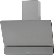 Вытяжка наклонная KRONA MYSTERIUM 600 GLASS GR S (950 м³/ч / 100 Вт / LED освещение 2x1 Вт / ширина - 59.6 см / белый / стекло)