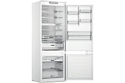 Холодильник встраиваемый Whirlpool WH SP70 T241 P (Объем - 394 л / Высота - 193.5см / Ширина  - 69см /Слайдерное крепление фасадов /A+ /Total NoFrost) Белый