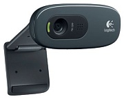 Веб камера Logitech C270 720p/30fps, угол обзора 60° (960-001063) Чёрный