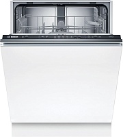 Машина посудомоечная встраиваемая 60 см Bosch SMV25AX06E (Serie2 / 12 комплектов / 2 полки / расход воды - 9,5 л / InfoLight / А)