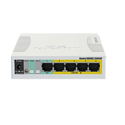 Коммутатор Mikrotik CSS106-1G-4P-1S 5-портовый гигабитный коммутатор PoE с 1 портом 1G SFP 