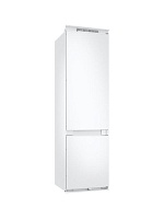 Холодильник встраиваемый Samsung BRB70F30AES0 (Объем - 298л / Высота - 193.5см / Слайдерное крепл. фасадов / Wine Rack / Twin Cooling /Wi-Fi /NoFrost) Белый