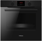 Духовой шкаф Hansa BOES68431 (77 л / до 250 °C / Чёрный / Steam Clean / Гриль / Съемные направляющие / А)