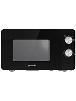 Микроволновая печь Gorenje MO20E1B (Essential / 20 л, 800 Вт, переключатели поворотный механизм, черный) Чёрный