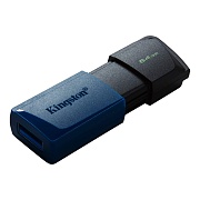 Память USB3.2 Flash Drive  64Gb Kingston DataTraveler Exodia M [DTXM/64GB] Синий