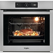 Духовой шкаф Whirlpool AKZ9 9480 IX (73 л / до 250 °C / Нерж, сталь / Пиролиз / Гриль / Телескоп. напр. / сенсорный экран /термощуп/ SoftClosing / A+) Нержавеющая сталь