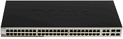 Коммутатор D-Link DGS-1210-52/F3A, 48x 1000BASE-T, 4x SFP/BASE-T, управляемый L2
