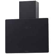 Вытяжка наклонная KRONA AURA 600 black S (1100 м³/ч / 80 Вт / LED освещение 2x2 Вт / ширина - 53.8 см / чёрный / металл+стекло) Чёрный