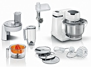 Кухонный комбайн Bosch MUMS2EW40 (700Вт / 3.8л / блендер, соковыжималка, мясорубка, терка, венчик) 