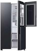 Холодильник Side by Side Samsung RH69B8940B1/EF (3 двери / Объем - 645л / Высота -178см / Чёрный / NoFrost / Beverage Center / Wi-Fi)