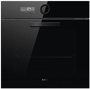 Духовой шкаф Elica VIRTUS MULTI 60 DD BL (65 л / до 300°C / чёрное стекло / Гриль / Боковые напр. / Гидролиз / SoftClose / A) Чёрный