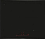 Поверхность индукционная Bosch PVQ695HC1Z (Serie6 / Чёрная стеклокерамика / 4 конфорки / CombiZone / PowerBoost / Таймер / 6,9 кВт) Чёрный