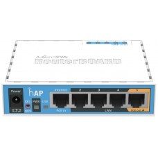 Маршрутизатор Mikrotik hAP (RB951Ui-2nD) N300 Wi-Fi роутер с поддержкой 3G/4G модемов и USB-портом