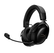 Беспроводные игровые наушники с микрофоном HyperX Cloud III S Wireless, (Звук - 7.1), (A59YZAA), черный
