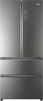 Холодильник Side by Side Haier HB18FGSAAARU (Объем - 508л / Высота - 190см / Ширина - 83см / A++ / Нержавеющая сталь / No Frost)