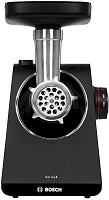 Мясорубка Bosch MFWS440B (1900 Вт/ 2,5 кг/мин/ корпус - пластик/ реверс/ 8 насадок / чёрный)