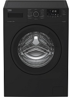 Стиральная машина Beko WSRE6512ZAA (41,5см / 6кг / 1000об / пар / A / Антрацит) Чёрный