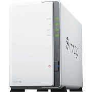 Сетевой накопитель Synology DS223j, 2x 2.5/3.5 HDD, Realtek RTD1619B, 1 ГБ, 2хUSB 3.2 Type-A, RJ-45 1Гбит/с 