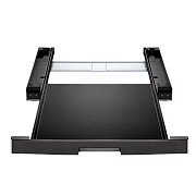Соединительный элемент c выдвижной полочкой LG DSTBK (Грузоподъемность - 16 кг / Ширина - 60 см / Глубина - 59,5 см / Чёрный) 