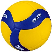 Мяч волейбольный Mikasa V330W FIVB Approved Желтый, синий