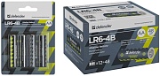 Батарейки BL4 Defender LR6 алкалиновая LR6-4B AA, в блистере 4 шт. BL4 (цена за 4 шт.)