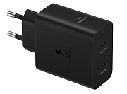 Сетевое зарядное устройство Samsung EP-T5020XBEGEU (Type-C/3A/50W/быстрая зарядка PD 3.0/чёрное)