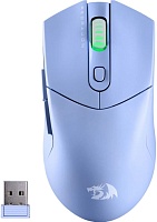 Беспроводная игровая мышь Redragon St4r Pro, (Bluetooth/Радиоканал/26000 dpi), Голубая