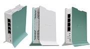 Маршрутизатор Mikrotik hAP ax lite (L41G-2axD) AX600 Wi-Fi Двухдиапазонный гигабитный роутер 