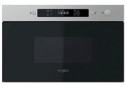 Микроволновая печь встраиваемая Whirlpool MBNA900X (Нерж. сталь + чёрное стекло / 22 литр / ширина - 59,5 см / 750 Вт / JetDefrost 3D)
