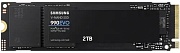 Жесткий диск SSD M.2 2Tb Samsung 990 EVO  NVMe PCI-E 5.0 x2  R5000/W4200 Mb/s PCI-E 5.0 x2 MZ-V9E2T0BW 1200TBW  Чёрный