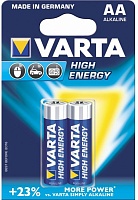 Батарейки BL2 Varta 4906 АА HIGH ENERGY  BL2 (цена за 2 шт.)